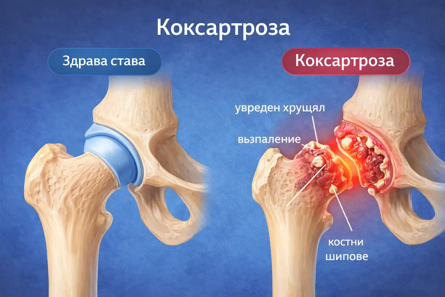 Какво е коксартроза ?